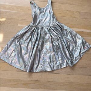 Pink Chicken Silver Kids Dress